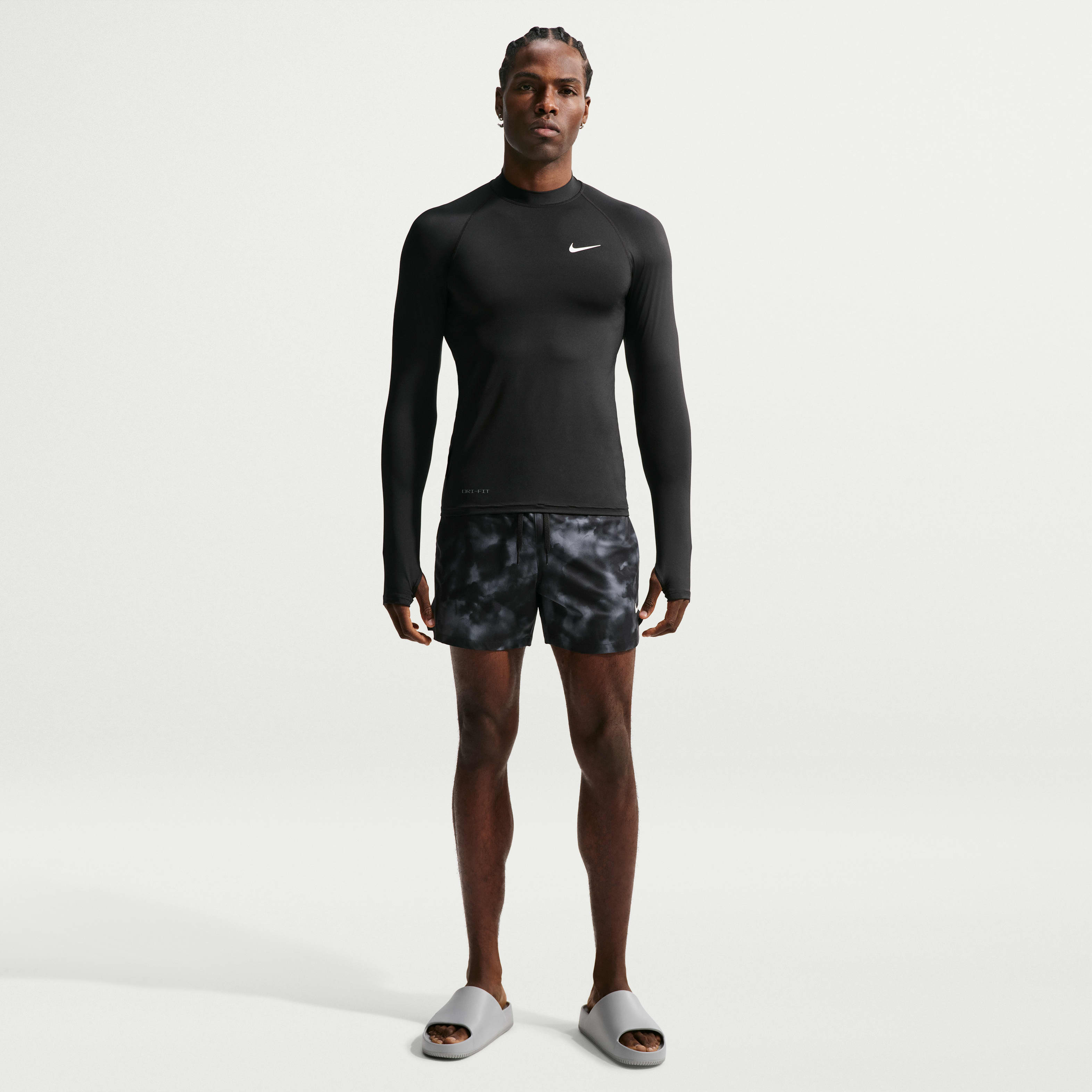 Nike Swim Whitewater Essential Men's Dri-FIT UV Long Sleeve